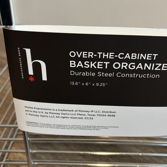 Brand New Over the Cabinet Organizer - Picture 6 of 6